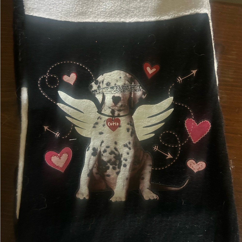 Dalmatian Black and White Dog theme scarf